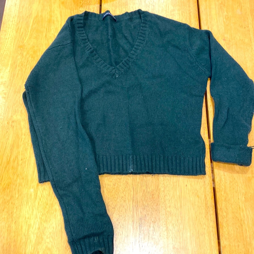 Forest Green Sweater, Brandy Melville